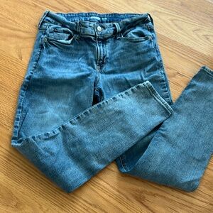Womens Old Navy rockstar super skinny jeans size 10